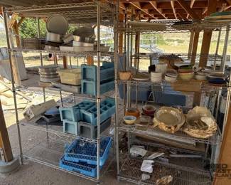 2800  Metal Racks and Dishes 