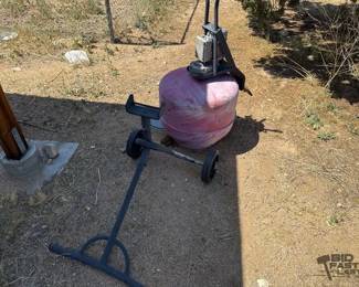 2814  Husky Cement Mixer 