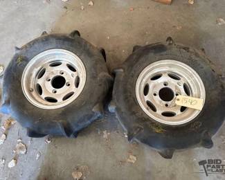 1540  2 Paddle Master Tires 