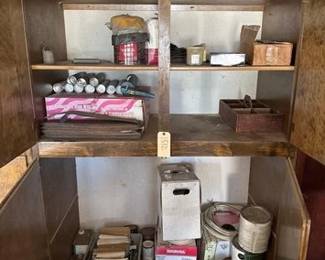 1512  Sand Paper, Paint, Nails, Sealant, Oil Finish  Wires 