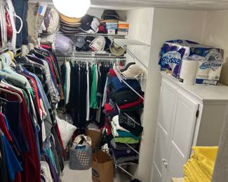 Ladies and men’s clothes