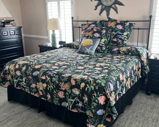 New king size mattress, and boxspring