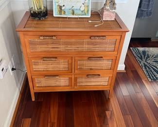 Lovely, bamboo side table