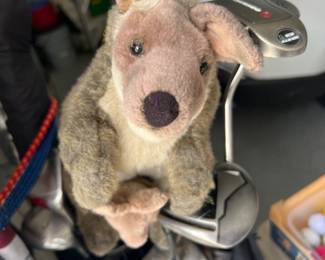 Many fun golf club covers