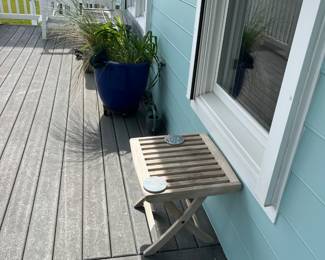 Teakwood side table