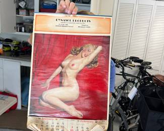 Vintage calendar
