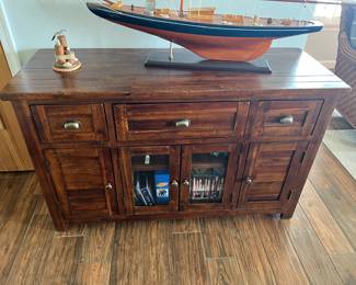 Side storage table