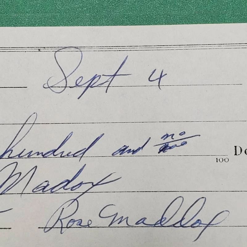 Rose Maddox Signature--Queen of Hillbilly Swing