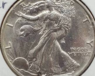 1936 Walking Liberty Half Dollar Marked MS63