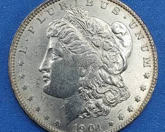 1901-O Morgan Silver Dollar Higher Grade