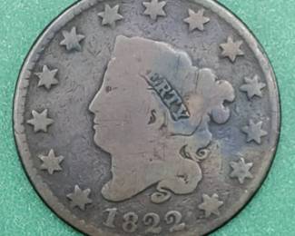 1822 Large Cent