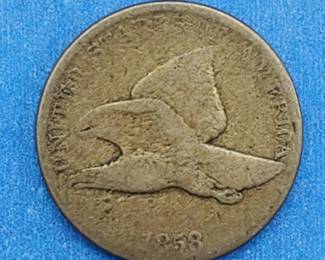 1858 Flying Eagle Cent
