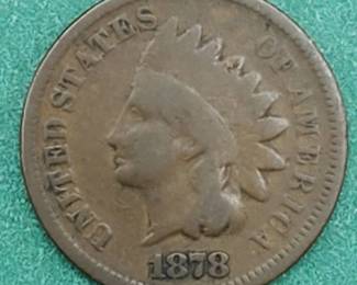 1878 Indianhead Cent