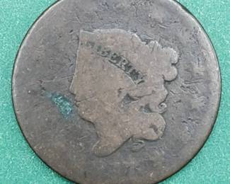 1817 Large Cent, 13 Stars