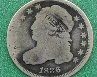 1836 Capped Bust Dime