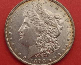 1878 Morgan Silver Dollar Higher Grade