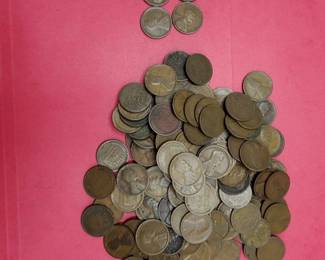150 Lincoln Cents--All 1910-1929, Many Mint Marks & Full Wheat Lines