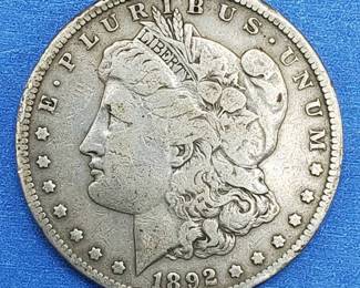 1892-S Morgan Silver Dollar