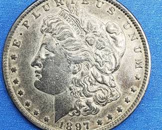 1897-O Morgan Silver Dollar Higher Grade