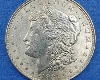 1921 Morgan Silver Dollar Higher Grade