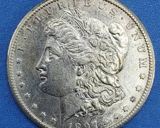 1897-S Morgan Silver Dollar Higher Grade