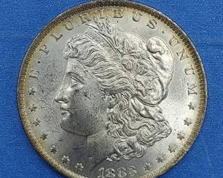 1883-O Morgan Silver Dollar Higher Grade