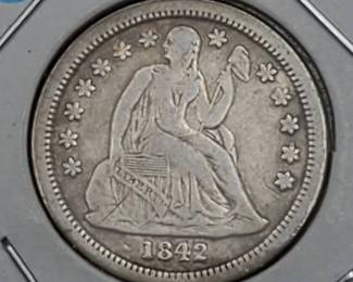 1842-O Seated Libertry Dime Mid-Higher Grade