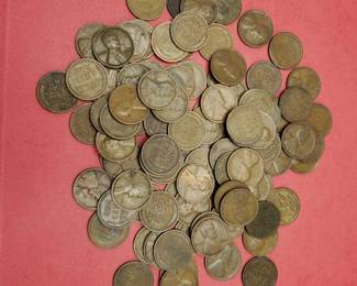 100 Wheat Cents 1909-1929