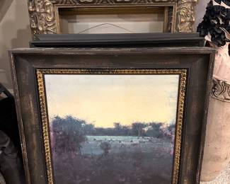 Framed artwork....