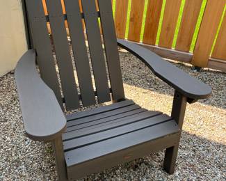 (4) Adirondack chairs (one has slight damage) 