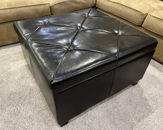 Storage ottoman 30" x 30" x 18"H