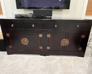 Walter E. Smithe Ming chest 77"W x 20"D x 36"H 