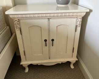 Custom Pine Merchant nightstand 27"W x 18"D x 28"H 
