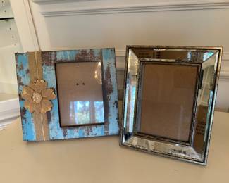 Tons of picture frames.....