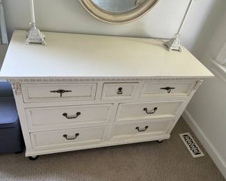 Custom Pine Merchant dresser 54"W x 22"D x 35"H 
