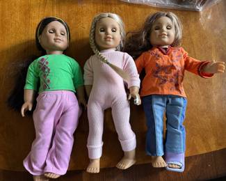 American Girl dolls and accessories (pics of clothing to follow)....