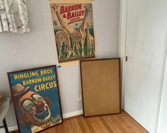 Ringling Bros Barnum & Bailey Circus Framed Posters