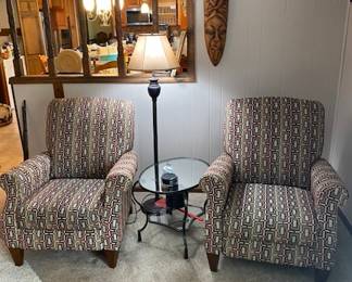 Chairs & Floor Lamp