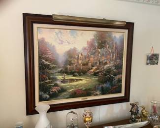 Thomas Kincaid Oil Painting