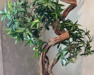 Faux Twisted Tree
