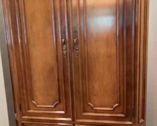 Wood Entertainment Cabinet