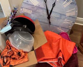 Mystery Lot including Blue Clock
