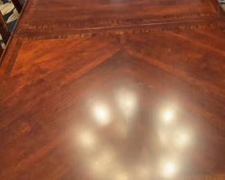 Wood Dining Table Six Chairs