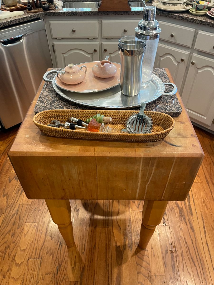 Solid butcher block