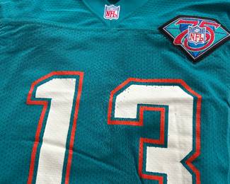 Miami Dolphins NFL 75th Anniversary Dan Marino #13 Jersey