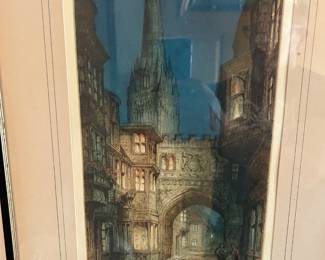 Lovely Signed Lithograph