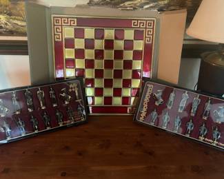 Manopoulos Greek Mythology Chess Set