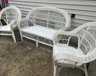 1 of 2 Wicker Sets