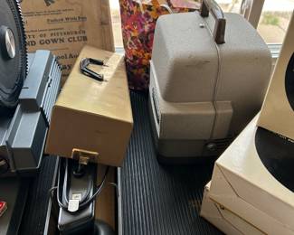 Lighting and 8 MM Projector