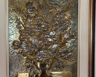 Cool Pressed Metal Art Piece